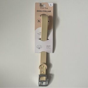 Wild One Dog Collar - Large (15-18") - Tan